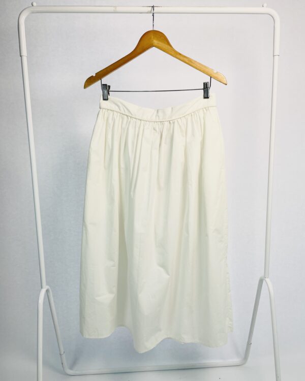 Saia off white com drapeado ANIMALE - 42 - VENDIDO SISTEMA OTO