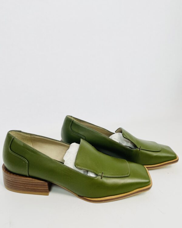 Mocassim verde musgo M.BELLE - 38 *nunca usado* - VENDIDO SISTEMA OTTO