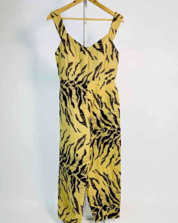 Macacão bege com estampa preta LILLY SARTI - 38