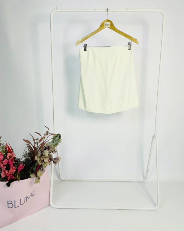 Blusa branca sem alça ANIMALE - 38 - VENDIDO SIST OTO