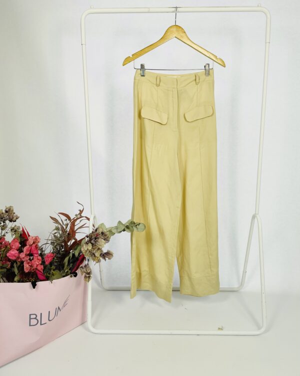 Calça bege alfaiataria ALUF - 38