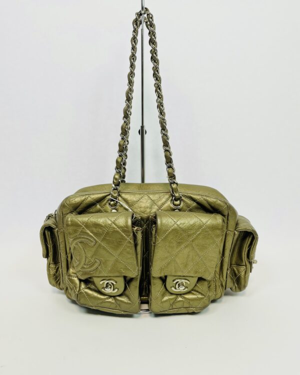 Bolsa dourada metelasse CHANEL - VENDIDO SISTEMA OTTO