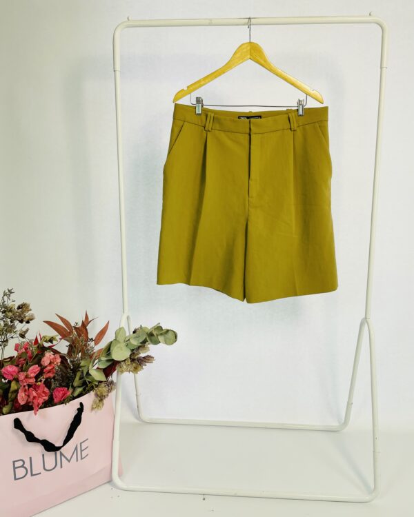 Bermuda alfaiataria kakhi ZARA - GG - VENDIDO SISTEMA OTO