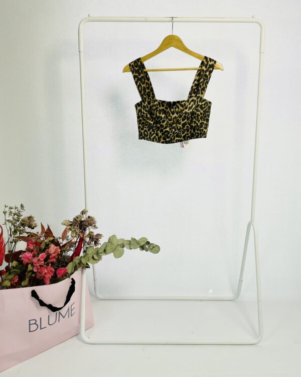 Cropped estampa onça NXTLVL - 36