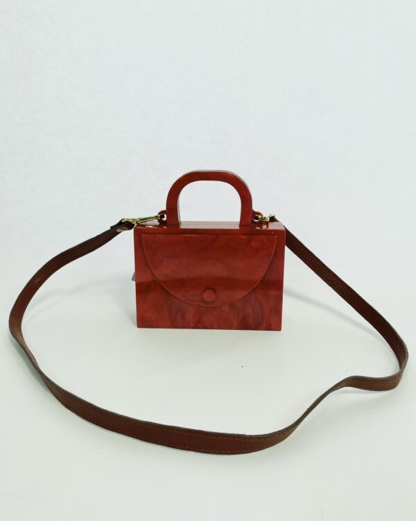 Bolsa acrílica vermelha ESTILÉ