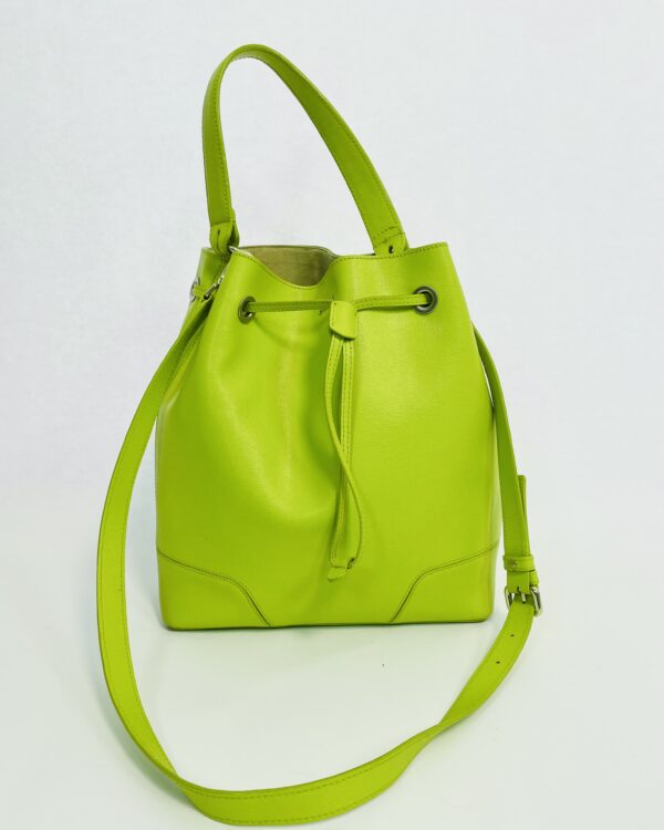 Bolsa sacola verde limão FURLA