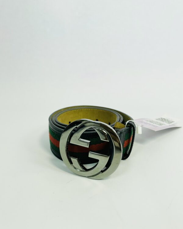 Cinto couro GUCCI - VENDIDO SISTEMA OTO