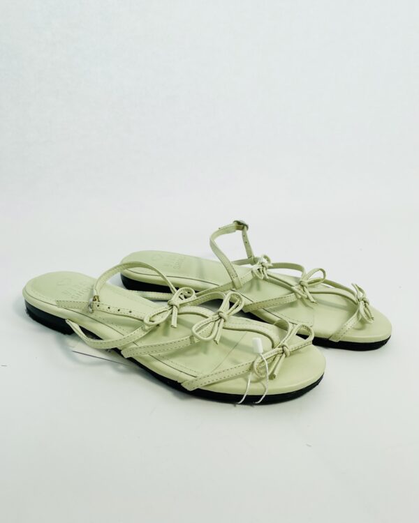 Rasteira off white laços VINCI SHOES - 36 - VENDIDO SISTEMA OTO