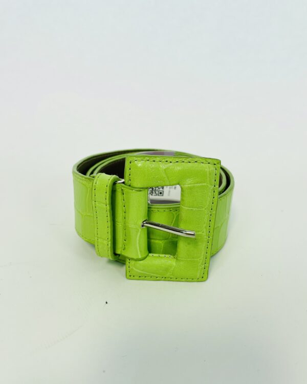 Cinto verde texturizado CMINDOV