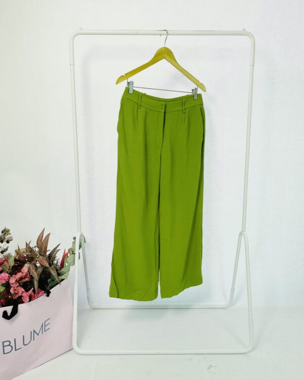 Calça verde bolso faca NV - 38