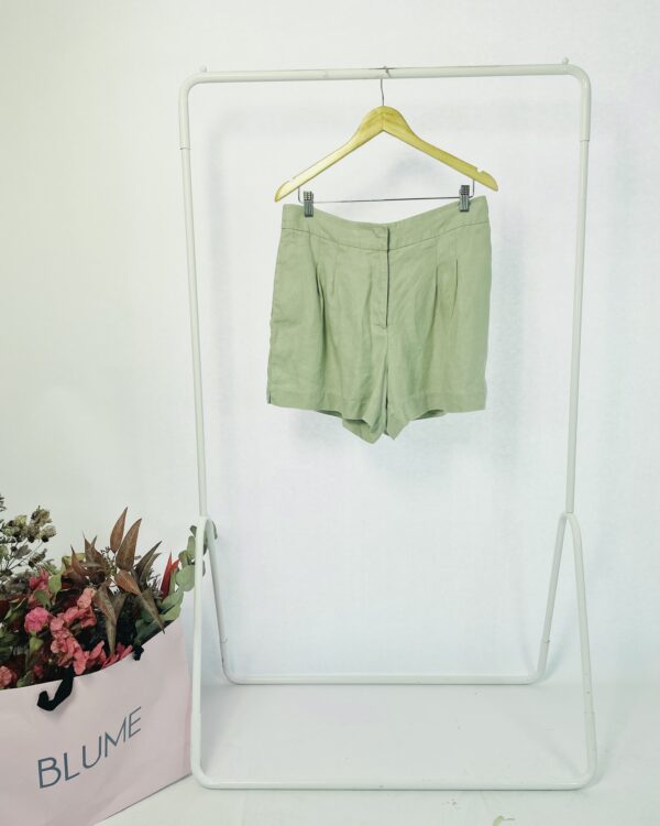 Short linho cinza MARIA FILÓ - 42 - VENDIDO SISTEMA OTO