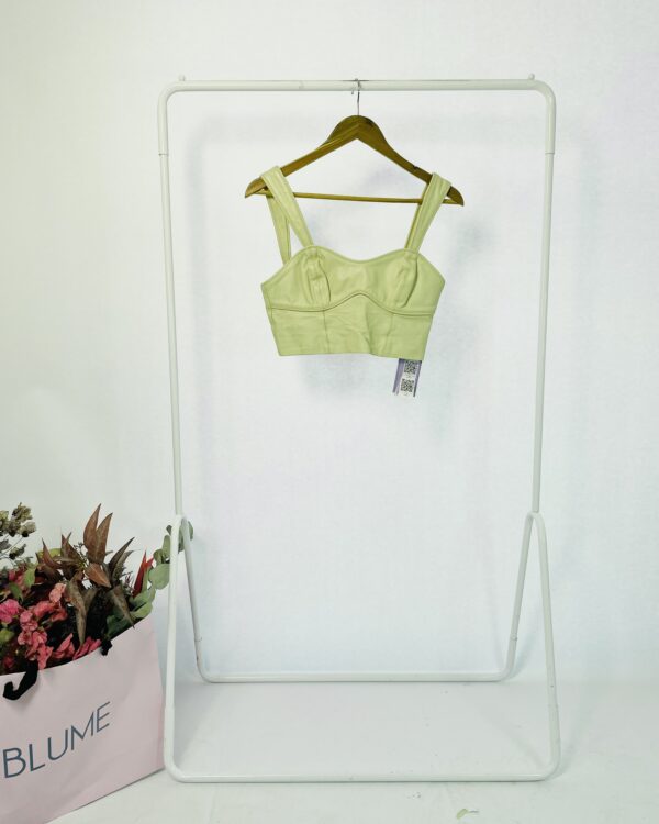 Top off white couro ANIMALE - 38