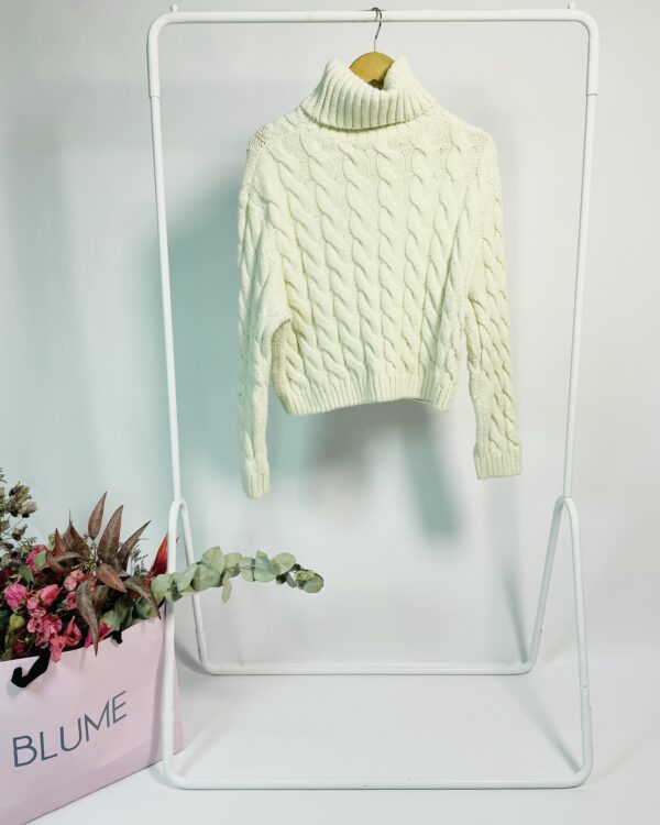 Tricot off white gola alta B.ANGEL - PP - VENDIDO SIST OTO