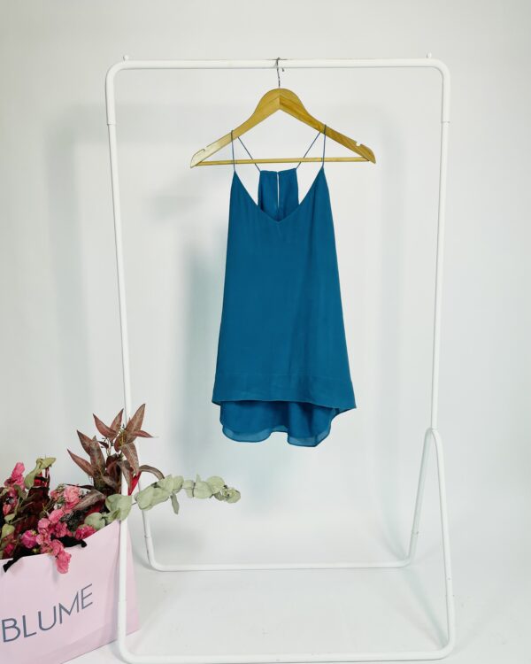 Regata azul seda BOBSTORE - M