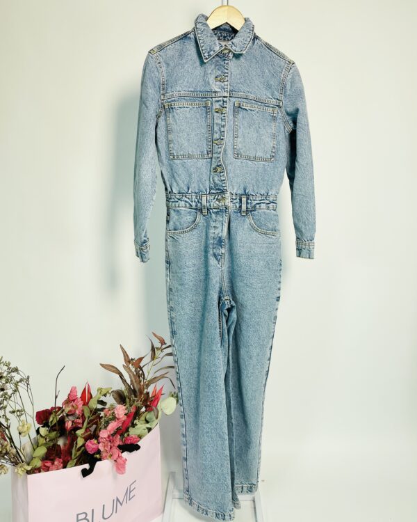 Jumper lavagem clara manga longa jeans ZARA - M - VENDIDO SIST OTO