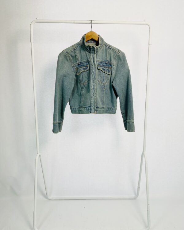 Jaqueta jeans curta 'Ingrid' NV - PP - VENDIDO SISTEMA OTO