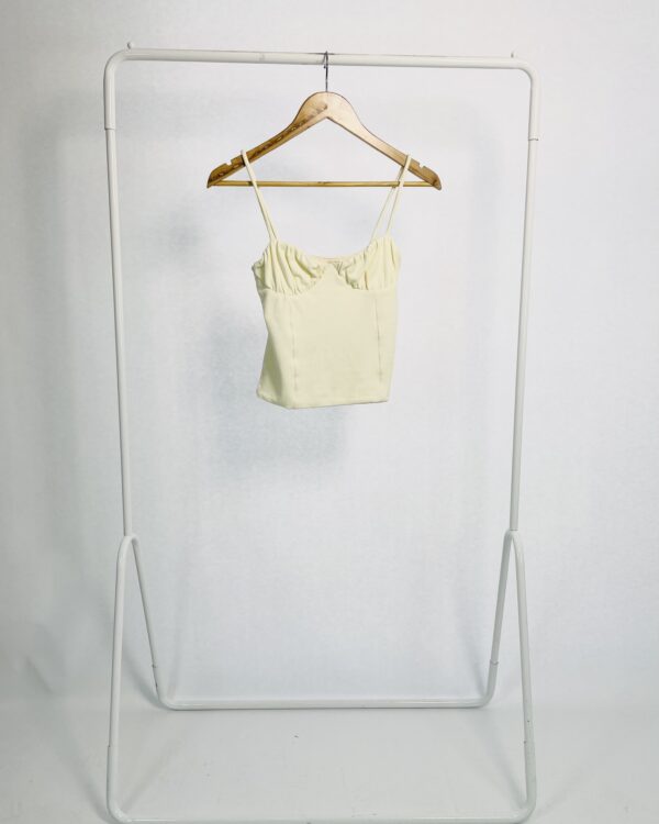 Regata off white texturizada CRIS BARROS - M - VENDIDO SISTEMA OTO