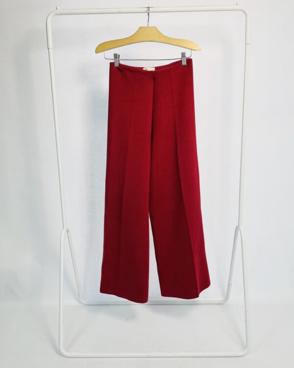 Calça tricot bordô NV - 34