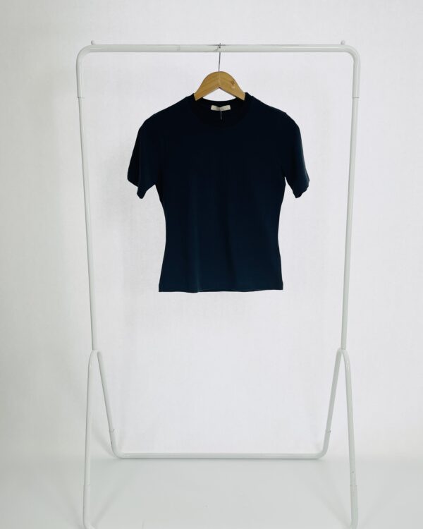 Tshirt azul marinho lisa CAROL BASSI - PP