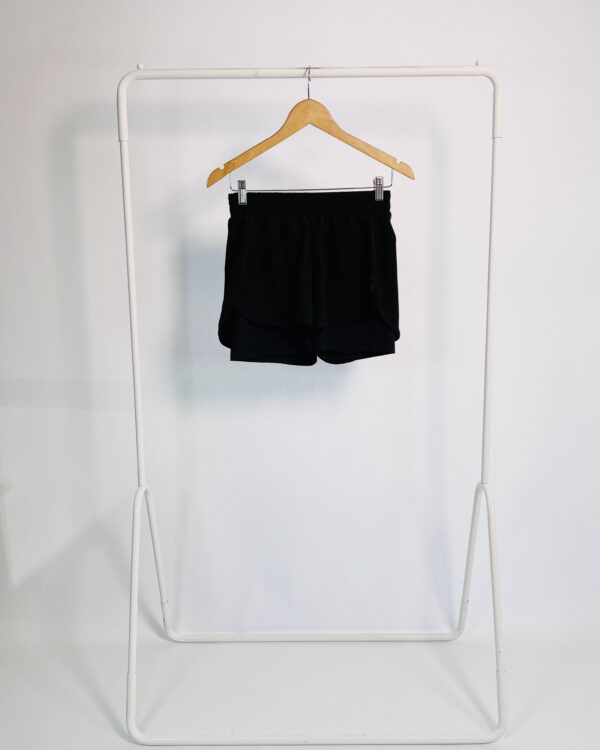 Short preto tactel DOMMYOS - P