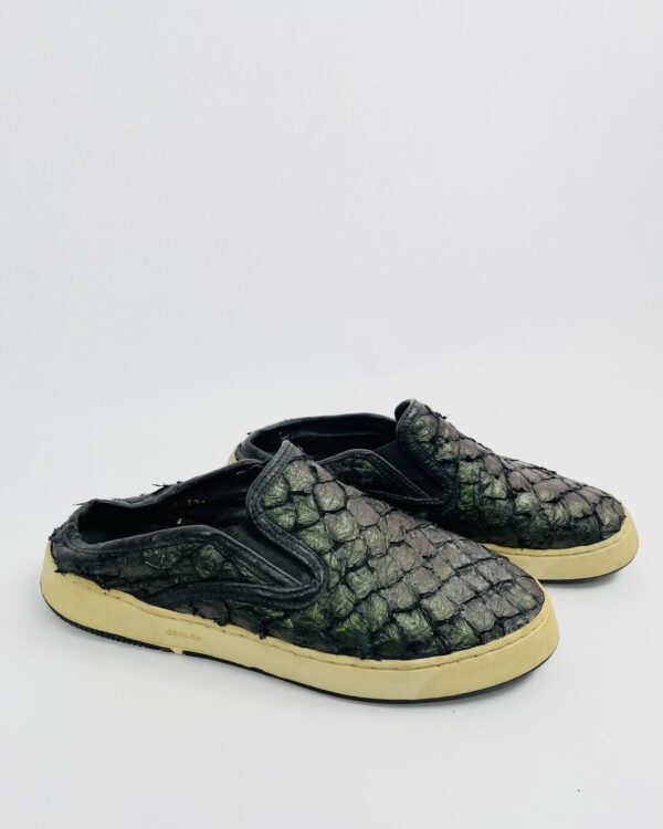 Mule pirarucu verde OSKLEN - 37 - VENDIDO SISTEMA OTO