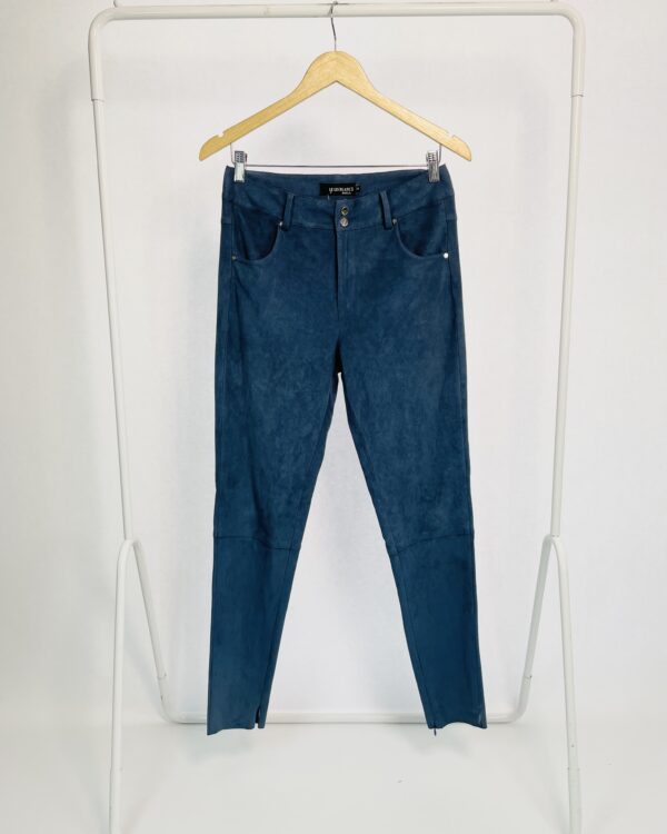 Calça skinny azul suede LE LIS BLANC - 38