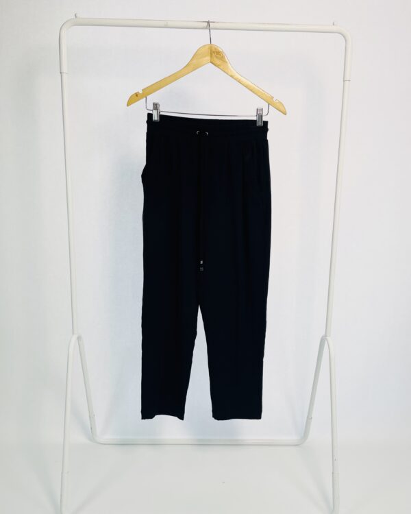 Calça preta malha com elástico na cintura LENNY NIEMEYER - P