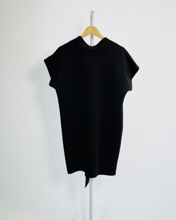 Túnica malha preta decote v nas costas LENNY NIEMEYER - M - VENDIDO SISTEMA OTO