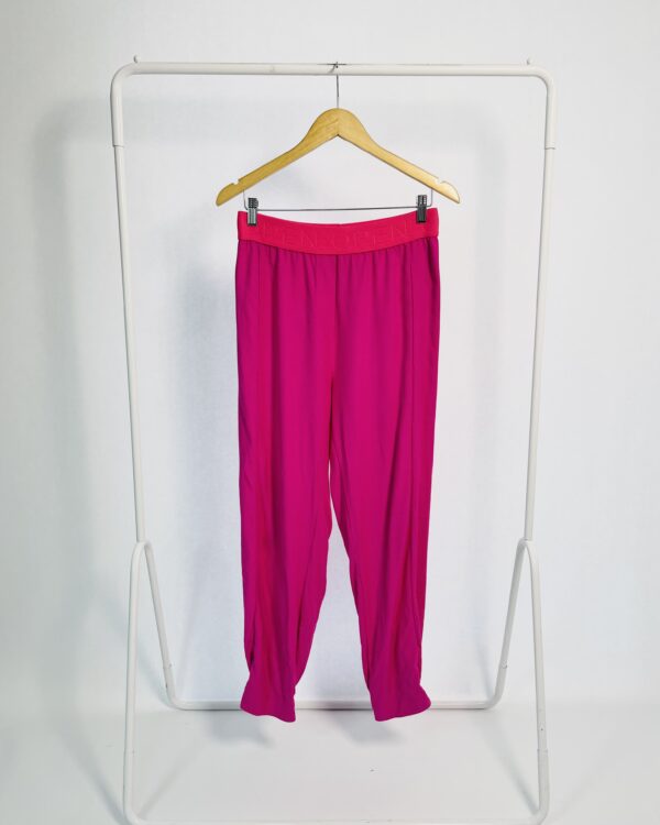 Calça pink elástico na cintura OPEN - M