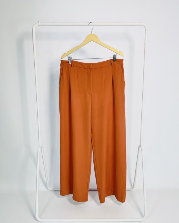 Calça pantalona terracota IORANE - 42 *nunca usada*