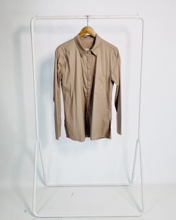 Camisa algodão cinza MARIA FILÓ - G - VENDIDO SISTEMA OTO