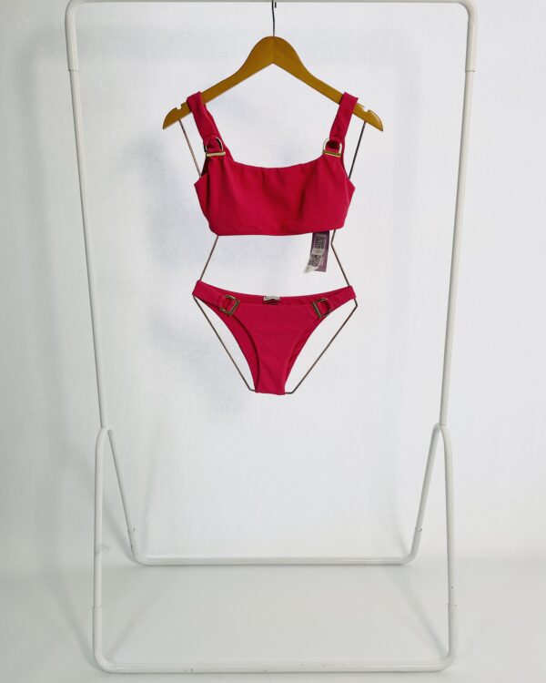 Biquini rosa texturizado LENNY NIEMEYER - M