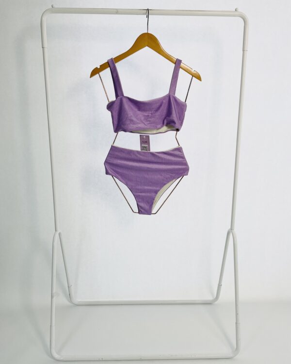 Biquini lilás canelado LA PISCINI - G