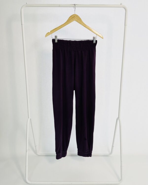 Calça malha roxa com elástico no cós MISSINCLOF - M