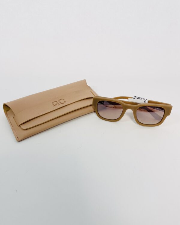 Óculos marrom quadrado espelhado AC BRASIL