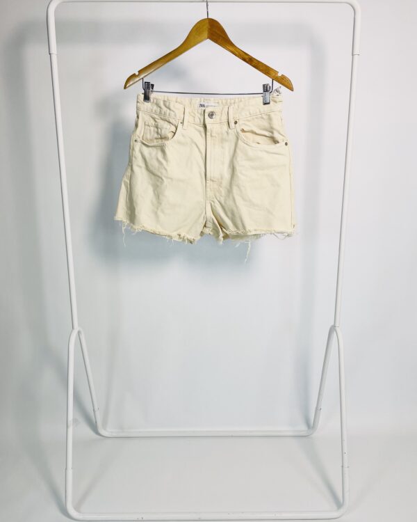 Short jeans off white ZARA - 42