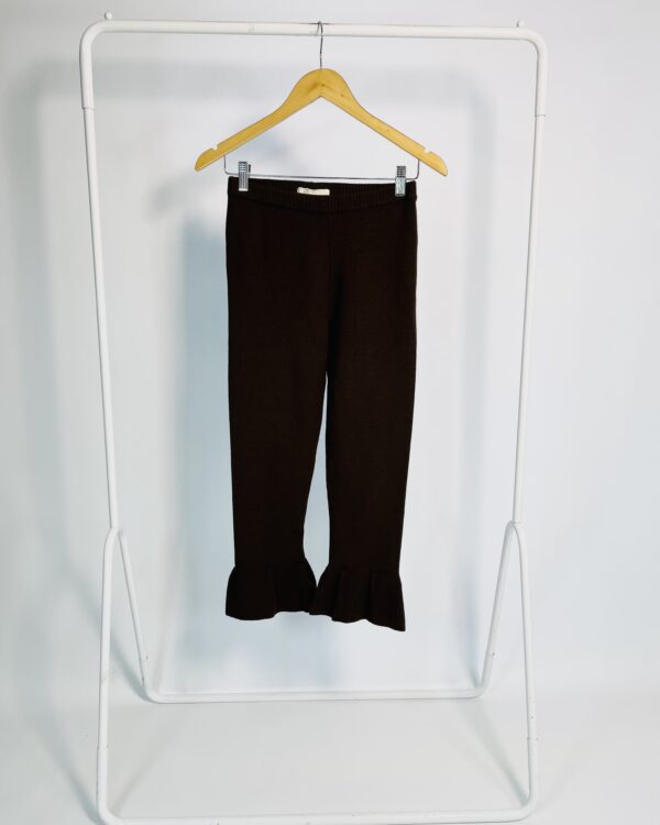 Calça tricot marrom VALÔNIA VERAS -  P