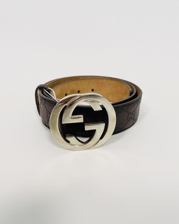 Cinto marrom GUCCI - 106 CM
