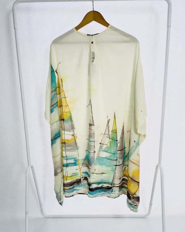 Saída de praia curta ampla estampada LENNY NIEMEYER - P