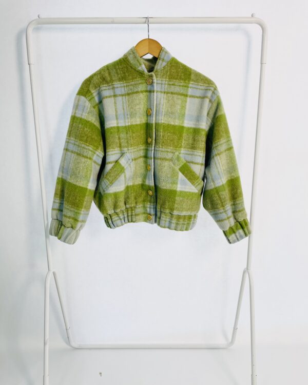 Casaco xadrez verde azul MIXED - 36