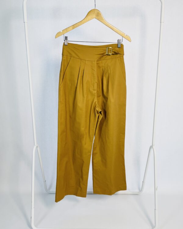 Calça caramelo cintura alta ÂME - P