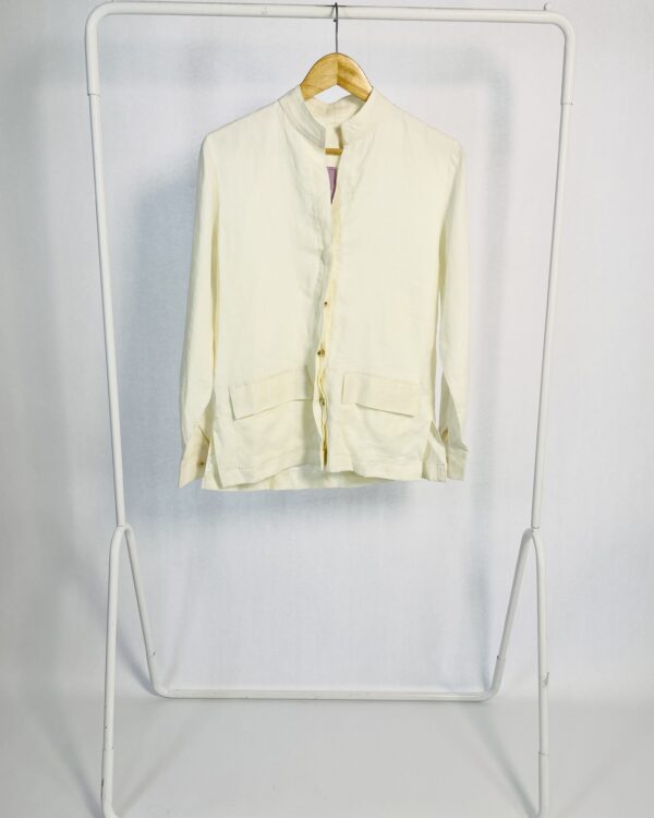 Blazer linho off white - P