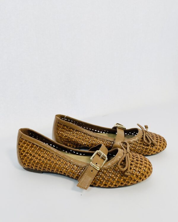 Sapatilha tramada caramelo SCHUTZ - 34