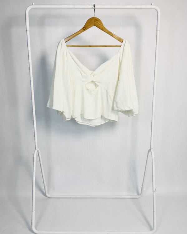 Blusa bata off white ATEEN -36