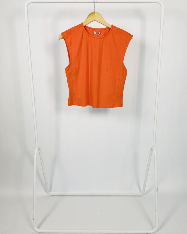 Regata Canelada laranja neon FORUM - L
