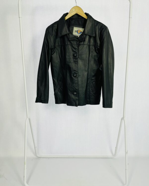 Camisa Couro Botões Bolsos ENTRE POLOS -42