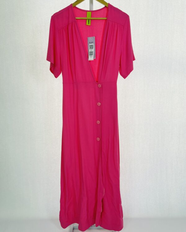 Vestido Botões Laterais  Rosa Pink Colcci - 36