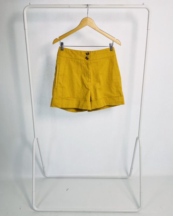 Short mostarda cintura alta AMARO - 40