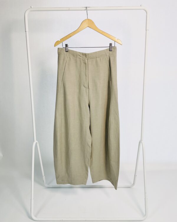 Calça cinza crepe NUDEZ - 42