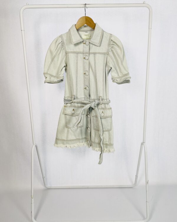 Vestido Curto Jeans Claro LITT 36